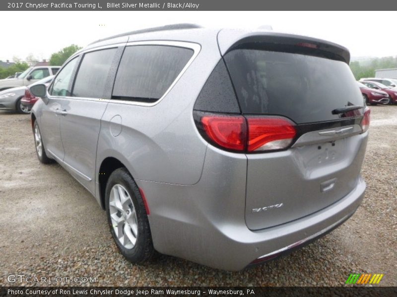 Billet Silver Metallic / Black/Alloy 2017 Chrysler Pacifica Touring L