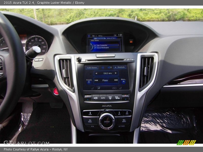 Graphite Luster Metallic / Ebony 2015 Acura TLX 2.4
