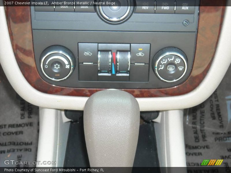 Amber Bronze Metallic / Neutral Beige 2007 Chevrolet Impala LT
