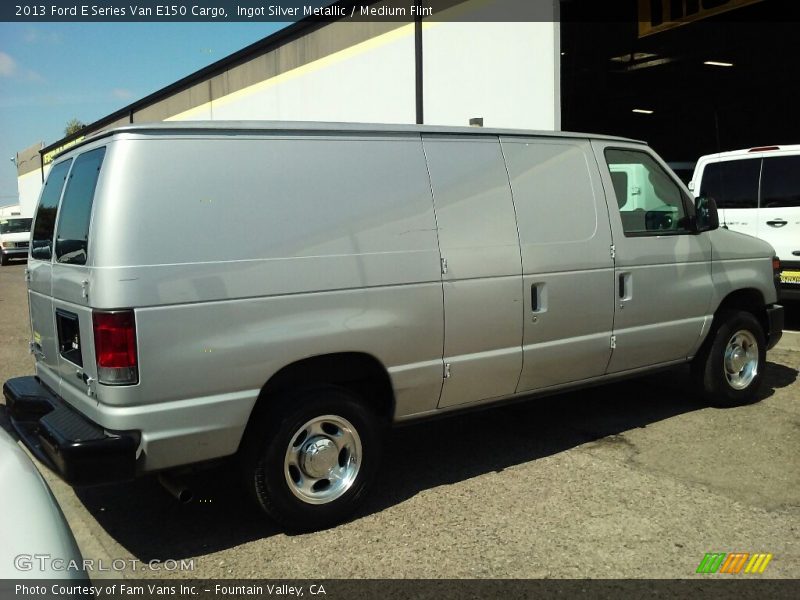 Ingot Silver Metallic / Medium Flint 2013 Ford E Series Van E150 Cargo