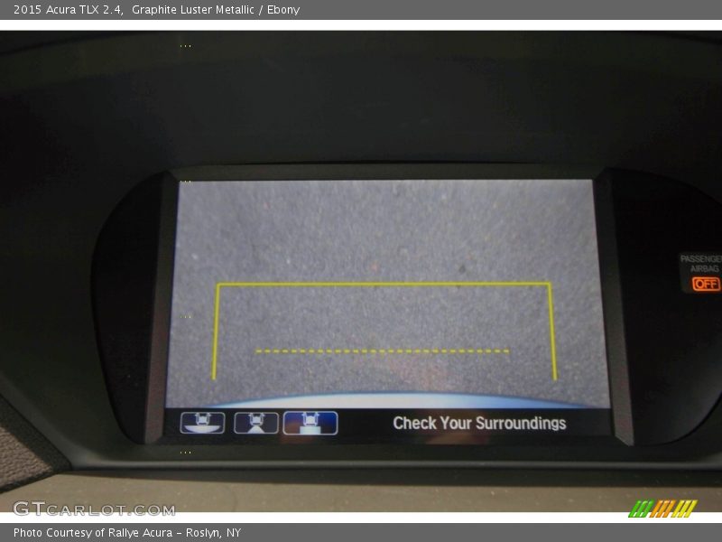 Graphite Luster Metallic / Ebony 2015 Acura TLX 2.4