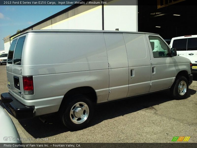 Ingot Silver Metallic / Medium Flint 2013 Ford E Series Van E150 Cargo