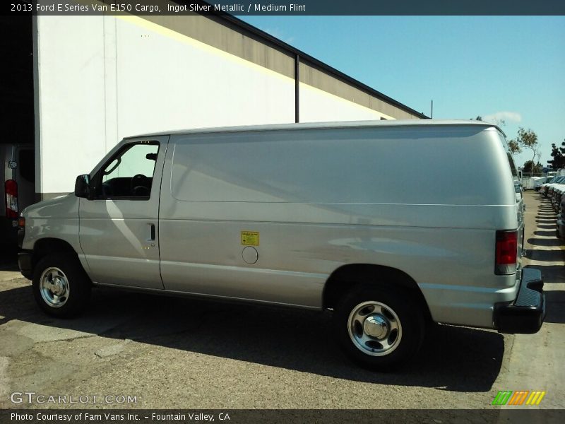Ingot Silver Metallic / Medium Flint 2013 Ford E Series Van E150 Cargo