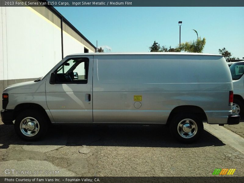 Ingot Silver Metallic / Medium Flint 2013 Ford E Series Van E150 Cargo