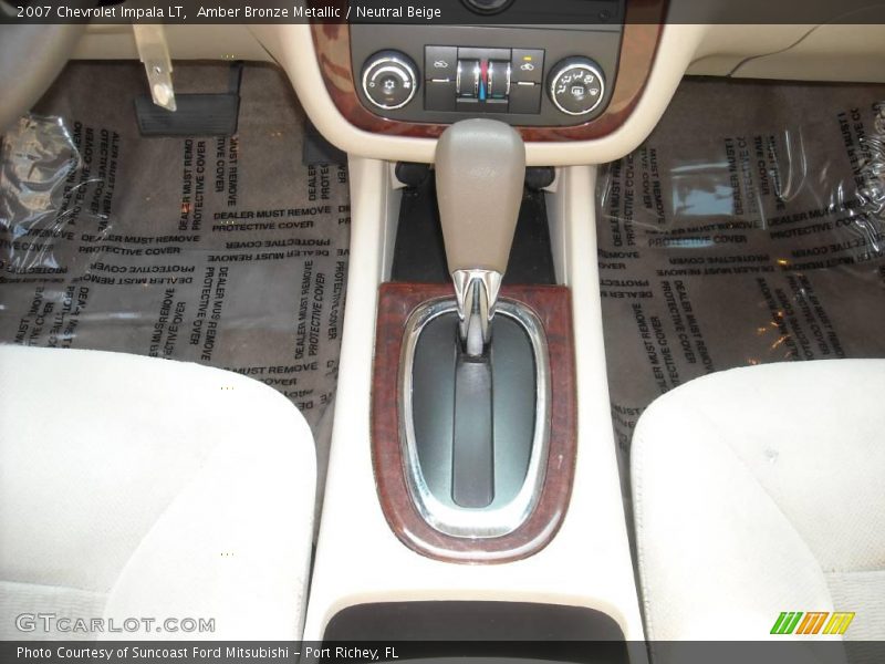 Amber Bronze Metallic / Neutral Beige 2007 Chevrolet Impala LT