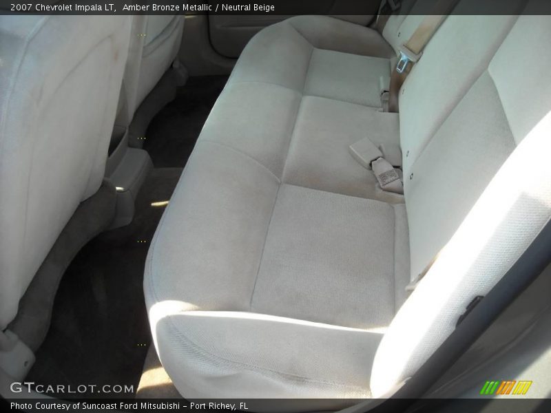 Amber Bronze Metallic / Neutral Beige 2007 Chevrolet Impala LT