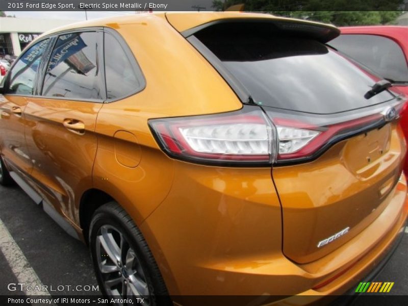 Electric Spice Metallic / Ebony 2015 Ford Edge Sport