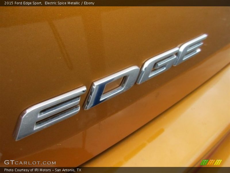 Electric Spice Metallic / Ebony 2015 Ford Edge Sport