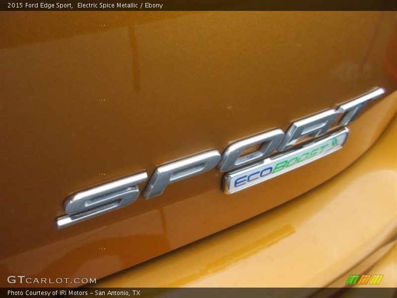 Electric Spice Metallic / Ebony 2015 Ford Edge Sport