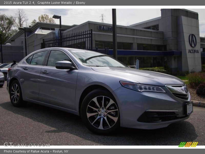Graphite Luster Metallic / Ebony 2015 Acura TLX 2.4