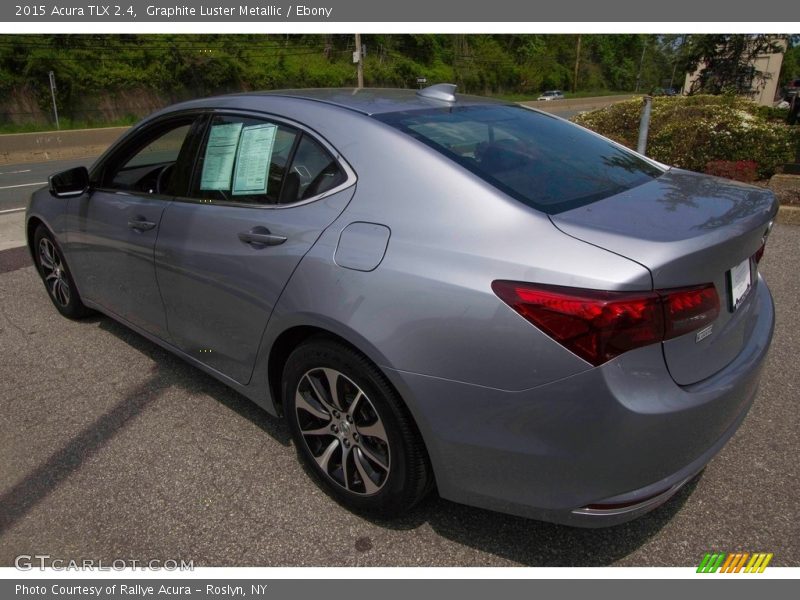 Graphite Luster Metallic / Ebony 2015 Acura TLX 2.4