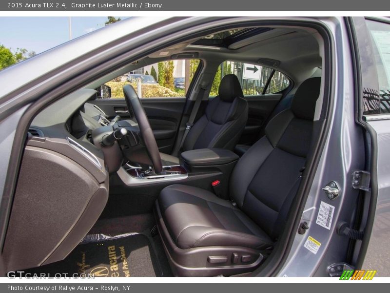 Graphite Luster Metallic / Ebony 2015 Acura TLX 2.4