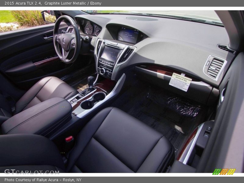Graphite Luster Metallic / Ebony 2015 Acura TLX 2.4