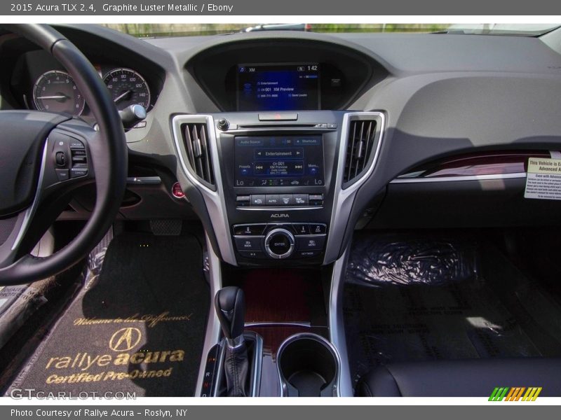Graphite Luster Metallic / Ebony 2015 Acura TLX 2.4