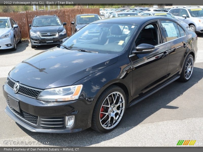 Black / Titan Black 2012 Volkswagen Jetta GLI