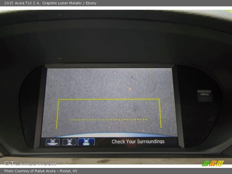 Graphite Luster Metallic / Ebony 2015 Acura TLX 2.4