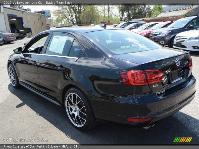 Black / Titan Black 2012 Volkswagen Jetta GLI