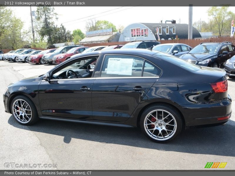 Black / Titan Black 2012 Volkswagen Jetta GLI