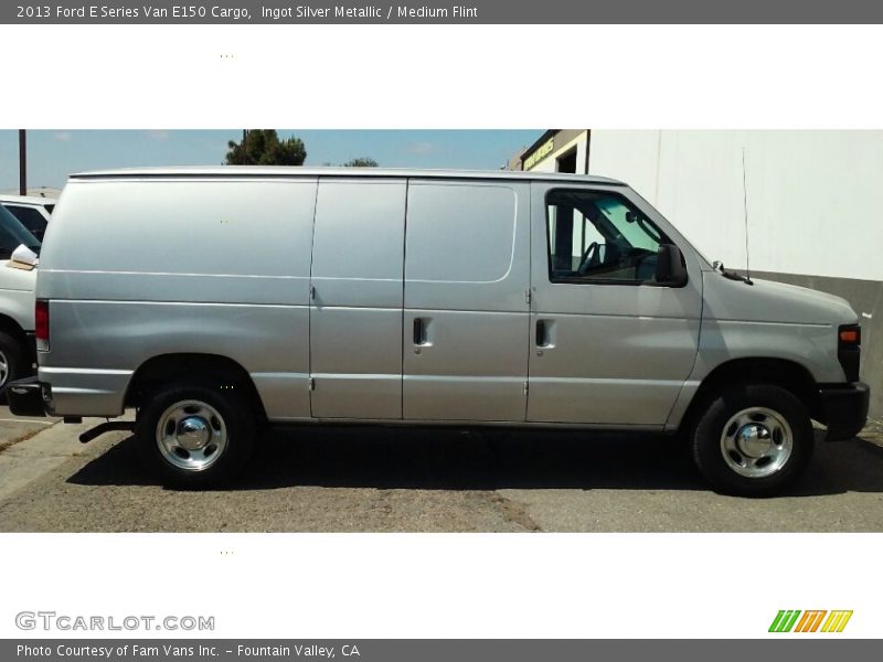 Ingot Silver Metallic / Medium Flint 2013 Ford E Series Van E150 Cargo