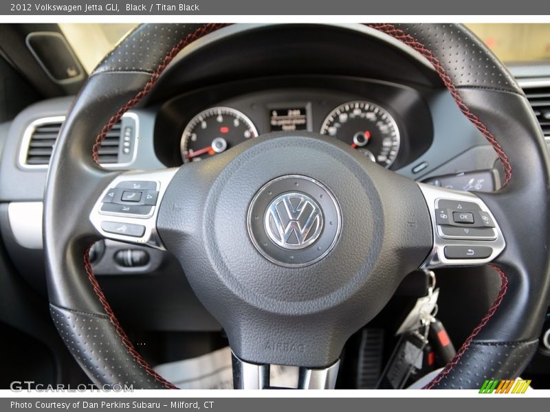 Black / Titan Black 2012 Volkswagen Jetta GLI