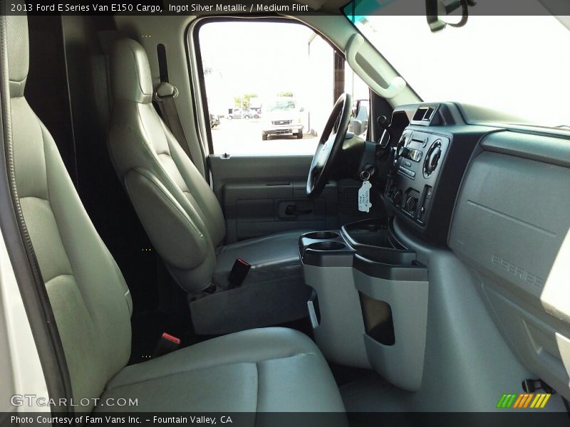 Ingot Silver Metallic / Medium Flint 2013 Ford E Series Van E150 Cargo