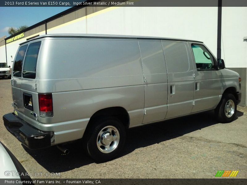 Ingot Silver Metallic / Medium Flint 2013 Ford E Series Van E150 Cargo