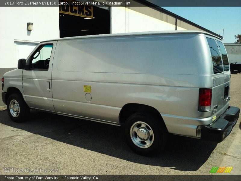 Ingot Silver Metallic / Medium Flint 2013 Ford E Series Van E150 Cargo