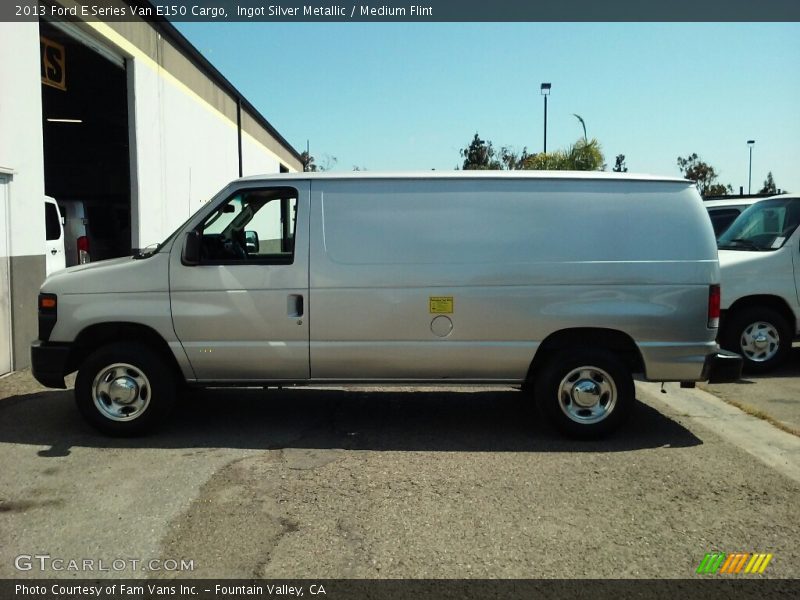 Ingot Silver Metallic / Medium Flint 2013 Ford E Series Van E150 Cargo