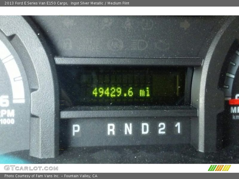 Ingot Silver Metallic / Medium Flint 2013 Ford E Series Van E150 Cargo