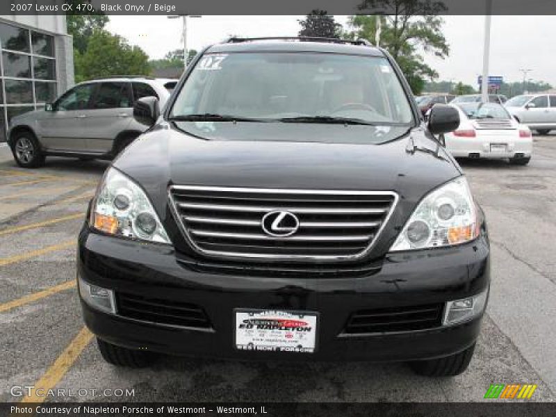 Black Onyx / Beige 2007 Lexus GX 470