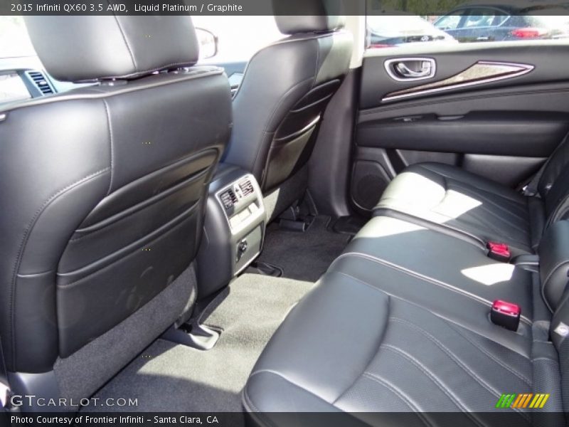Liquid Platinum / Graphite 2015 Infiniti QX60 3.5 AWD