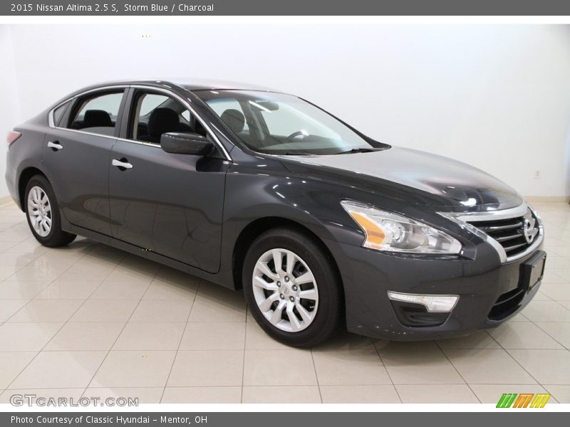 Storm Blue / Charcoal 2015 Nissan Altima 2.5 S