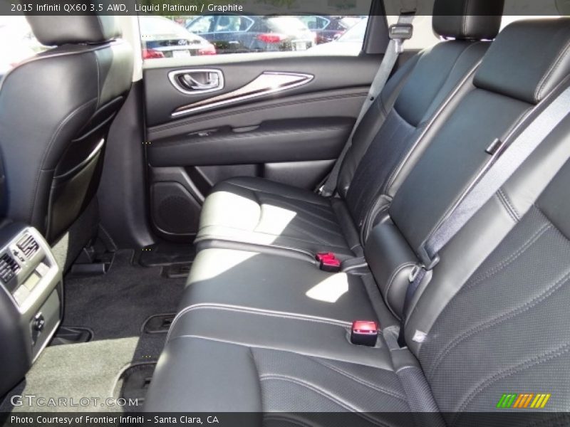 Liquid Platinum / Graphite 2015 Infiniti QX60 3.5 AWD