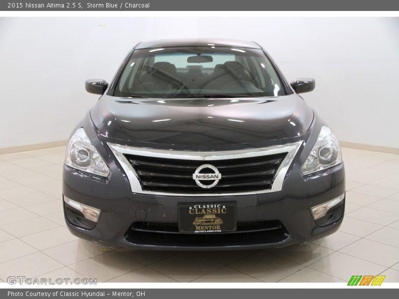 Storm Blue / Charcoal 2015 Nissan Altima 2.5 S