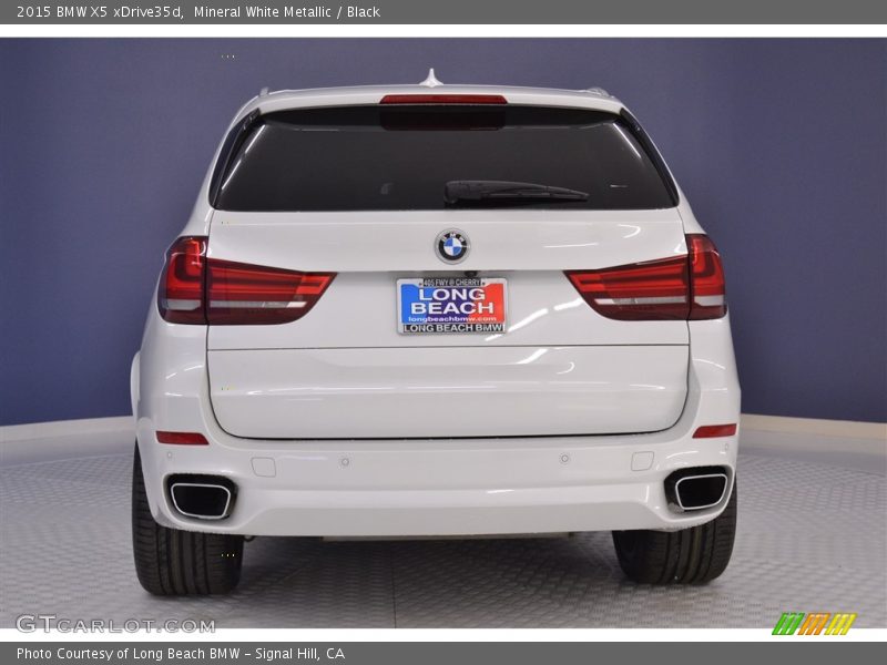 Mineral White Metallic / Black 2015 BMW X5 xDrive35d