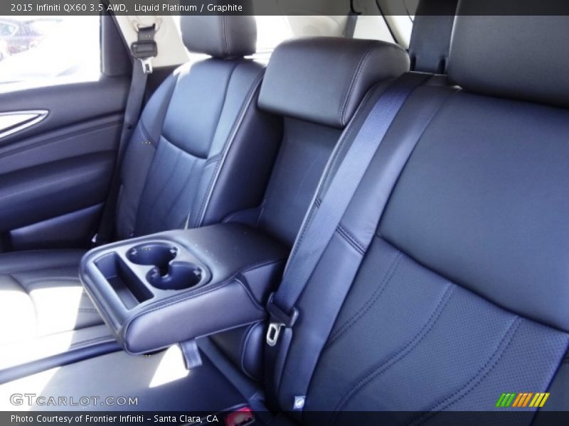 Liquid Platinum / Graphite 2015 Infiniti QX60 3.5 AWD