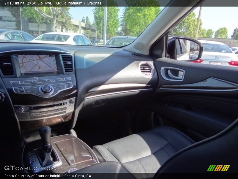 Liquid Platinum / Graphite 2015 Infiniti QX60 3.5 AWD
