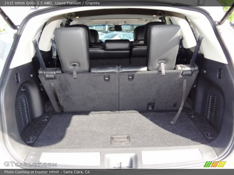 Liquid Platinum / Graphite 2015 Infiniti QX60 3.5 AWD