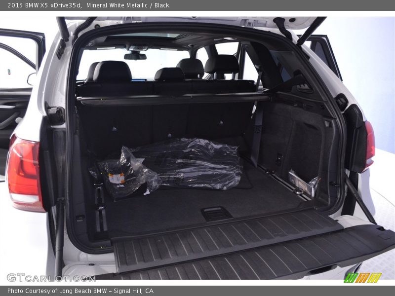 Mineral White Metallic / Black 2015 BMW X5 xDrive35d