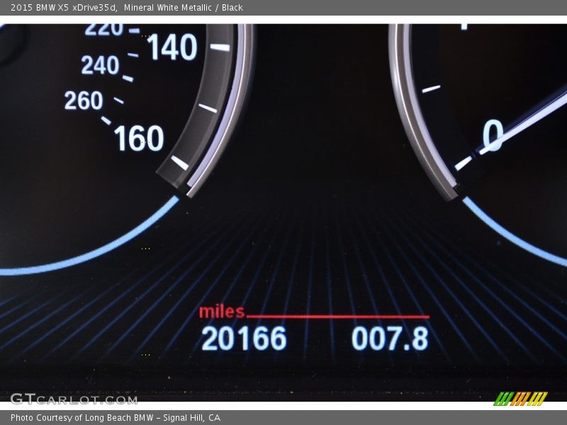 Mineral White Metallic / Black 2015 BMW X5 xDrive35d
