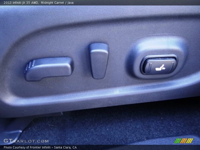 Midnight Garnet / Java 2013 Infiniti JX 35 AWD