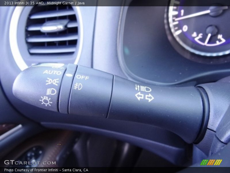 Midnight Garnet / Java 2013 Infiniti JX 35 AWD