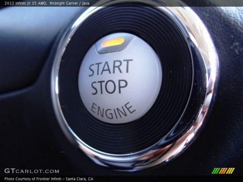 Midnight Garnet / Java 2013 Infiniti JX 35 AWD