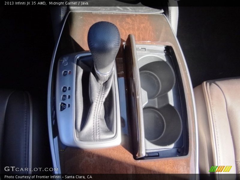Midnight Garnet / Java 2013 Infiniti JX 35 AWD