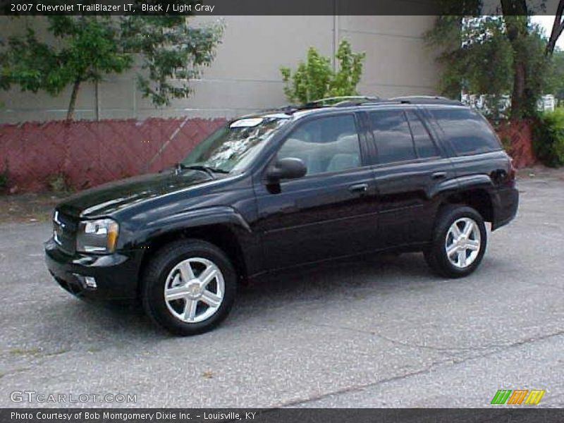Black / Light Gray 2007 Chevrolet TrailBlazer LT