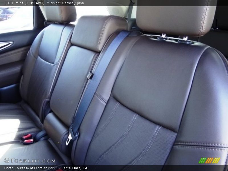 Midnight Garnet / Java 2013 Infiniti JX 35 AWD