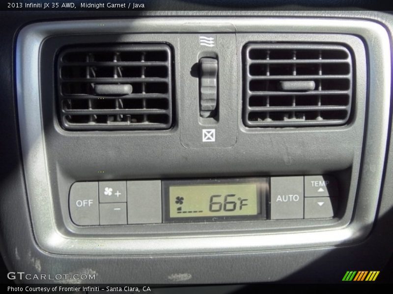 Midnight Garnet / Java 2013 Infiniti JX 35 AWD