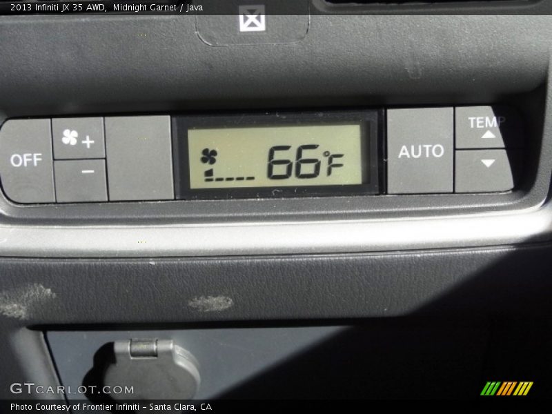 Midnight Garnet / Java 2013 Infiniti JX 35 AWD