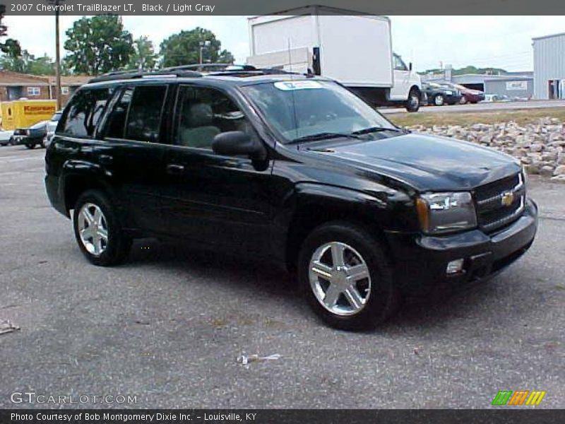 Black / Light Gray 2007 Chevrolet TrailBlazer LT