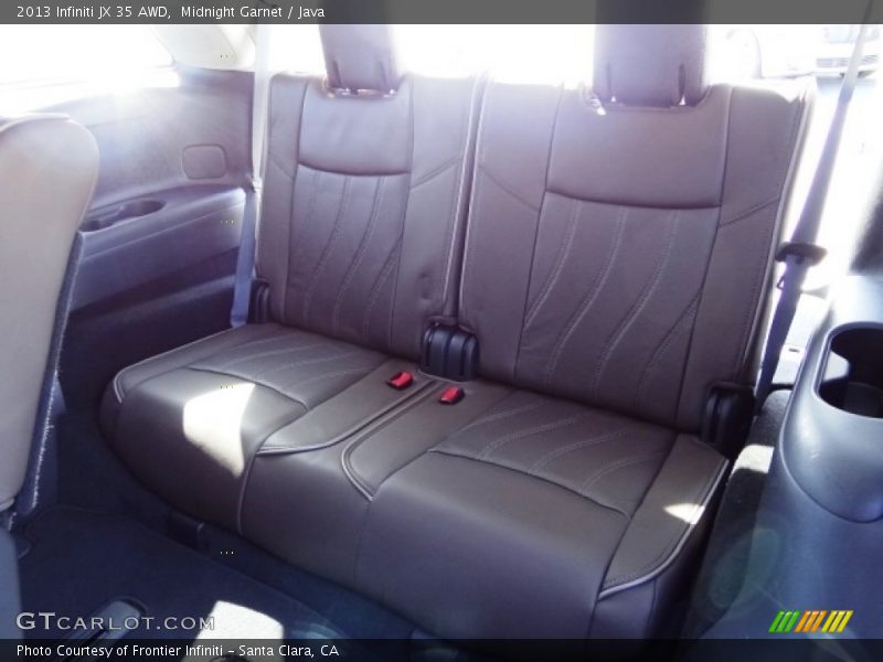 Midnight Garnet / Java 2013 Infiniti JX 35 AWD